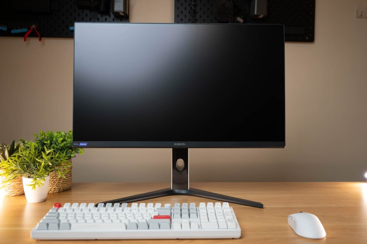 GPro27i_Lifestyle-1 Xiaomi G Pro 27i 27" 2K 1440p Mini LED IPS Gaming Monitor (180Hz, 1ms, 16:9, HDMI/DP, AMD FreeSync, and HDR1000) - Image 9