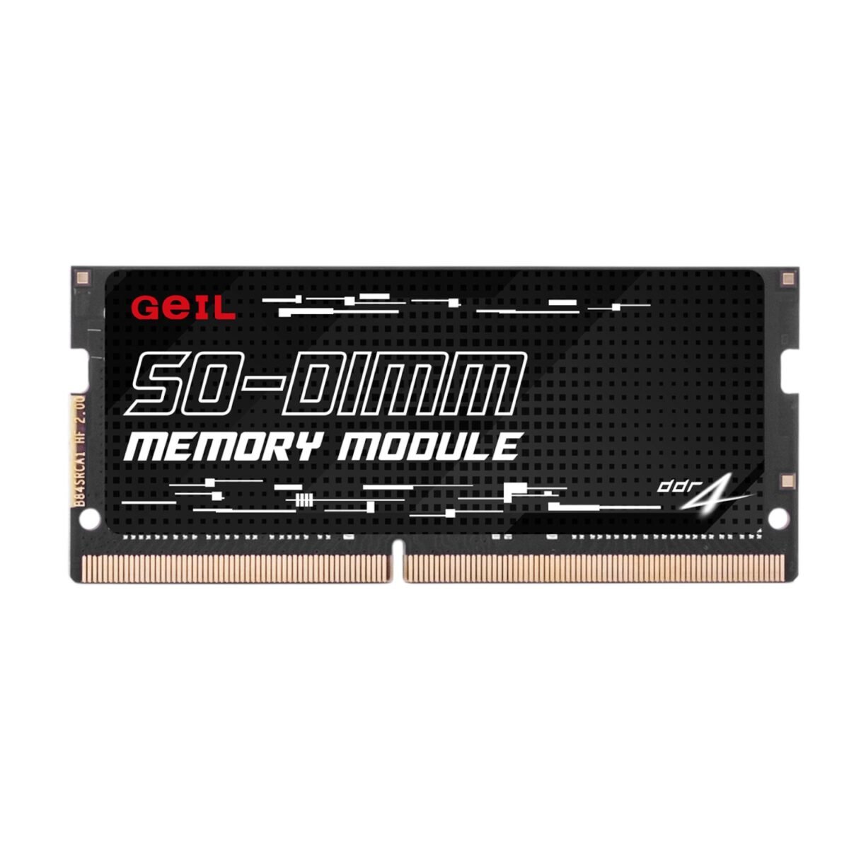 GS48GB3200C22SC_GeIL-Pristine-8GB-DDR4-3200MHz-Notebook-Memory-Black_wr_01 GeIL Pristine 8GB DDR4 3200MHz Notebook Memory - Image 1