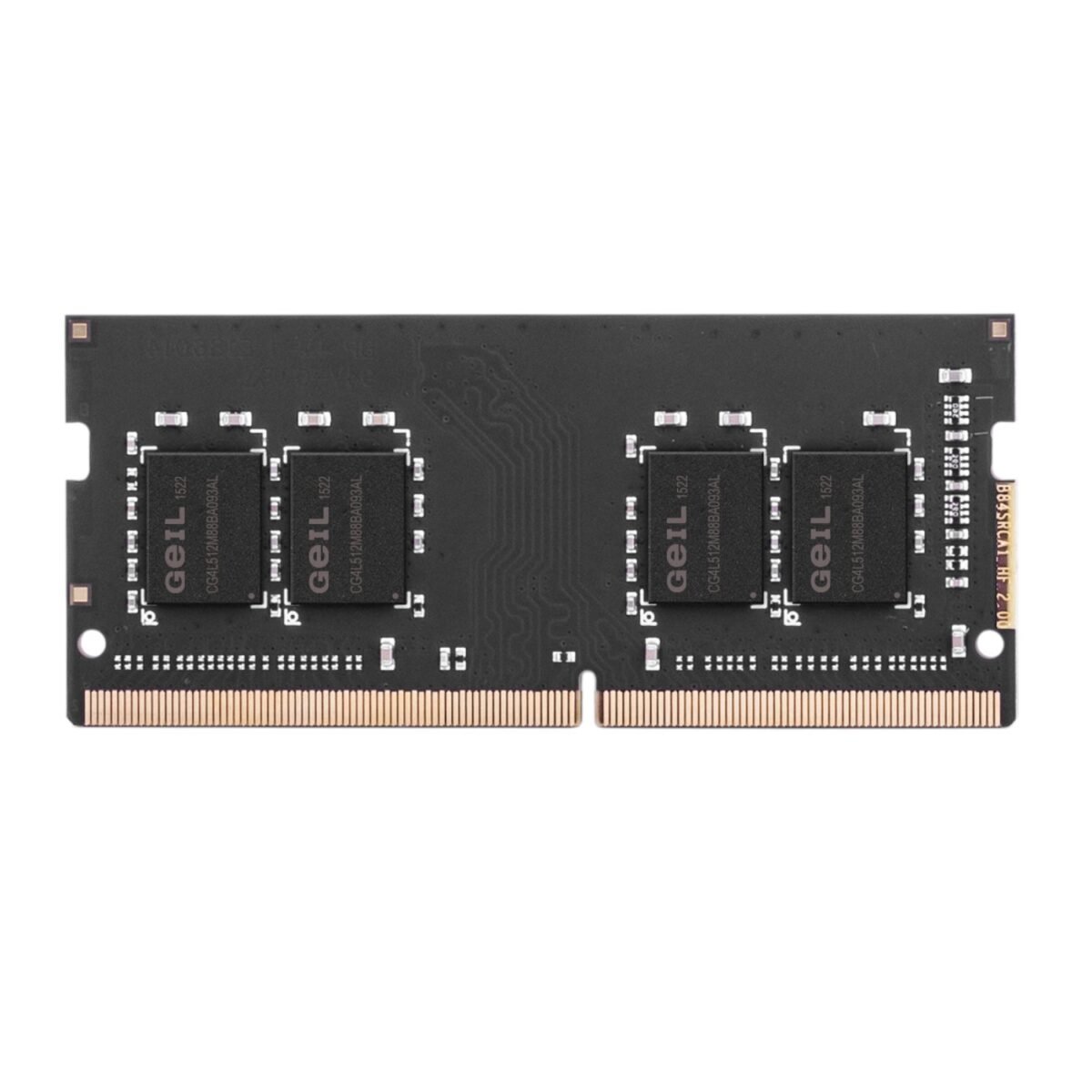 GS48GB3200C22SC_GeIL-Pristine-8GB-DDR4-3200MHz-Notebook-Memory-Black_wr_04 GeIL Pristine 8GB DDR4 3200MHz Notebook Memory - Image 4