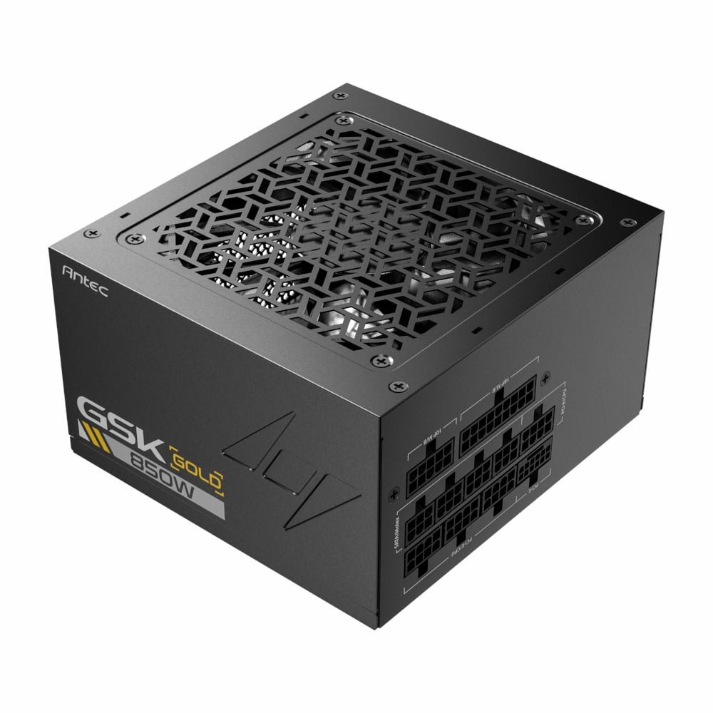 GSK850_wr_08 Antec GSK 850W PCIe 5.1 Gen5 80 PLUS Gold Fully Modular Power Supply - Image 1
