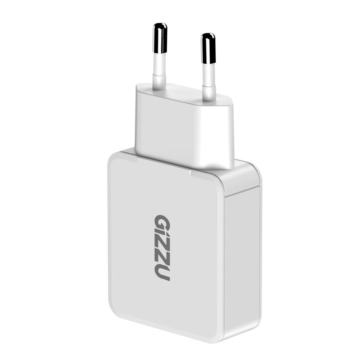 GWCCU45W_Gizzu-2-Port-45W-GaN-Wall-Charger-White_wr_02a Gizzu 2-Port 45W GaN Wall Charger - Image 2