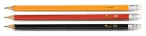 HB Pencil with eraser sharpened