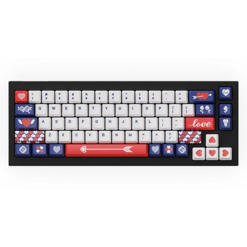 JM-82_wr_04 Keychron Dye-Sub PBT Full Keycap Set - Love - Image 4