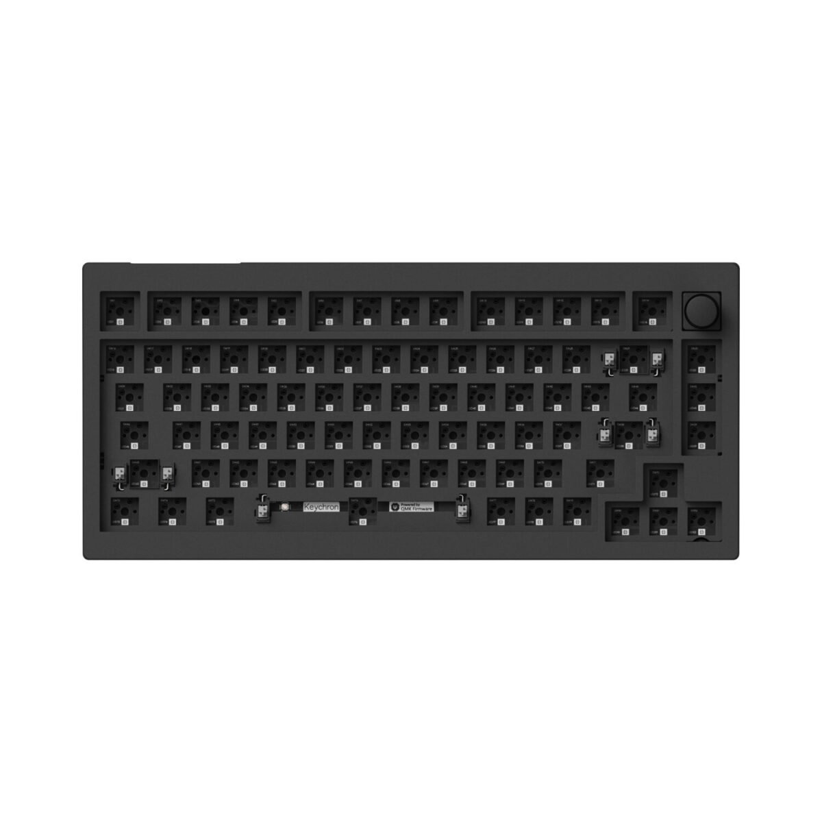 KEYCHRON-V1MAX-75-RED-GATJUP-RGB-WL-KB-wr-05 Keychron V1 Max QMK/VIA Wireless Custom Mechanical Keyboard | BROWN Switches – Black - Image 4