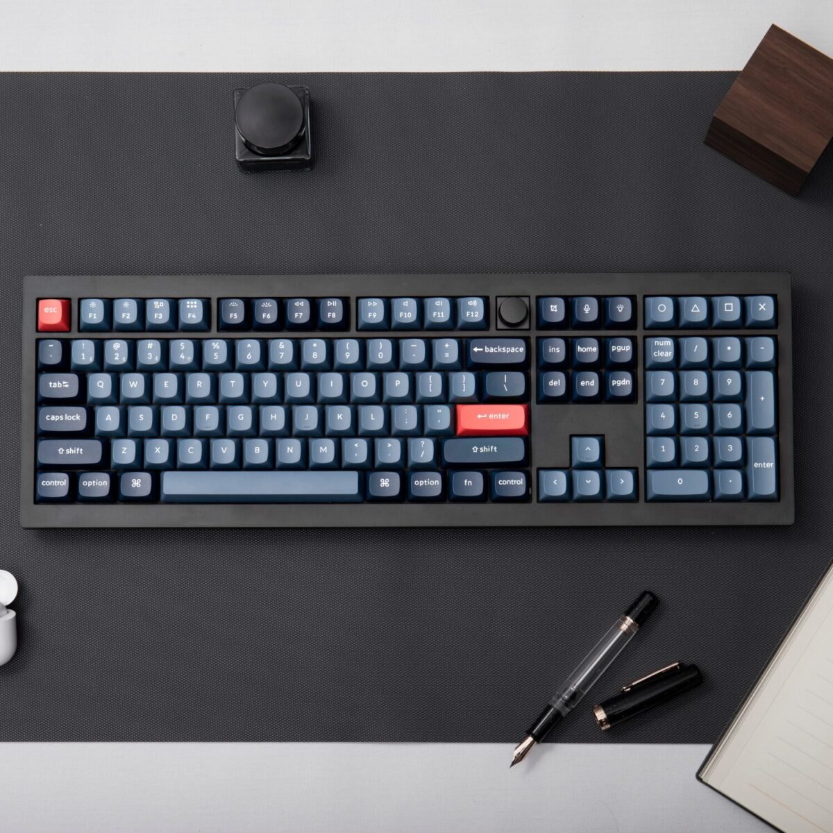 KEYCHRON-V6MAX-FULL-RED-GATJUP-RGB-WL-KB-wr-04 Keychron V6 Max Wireless Custom Keyboard - BANANA Switch - Image 5
