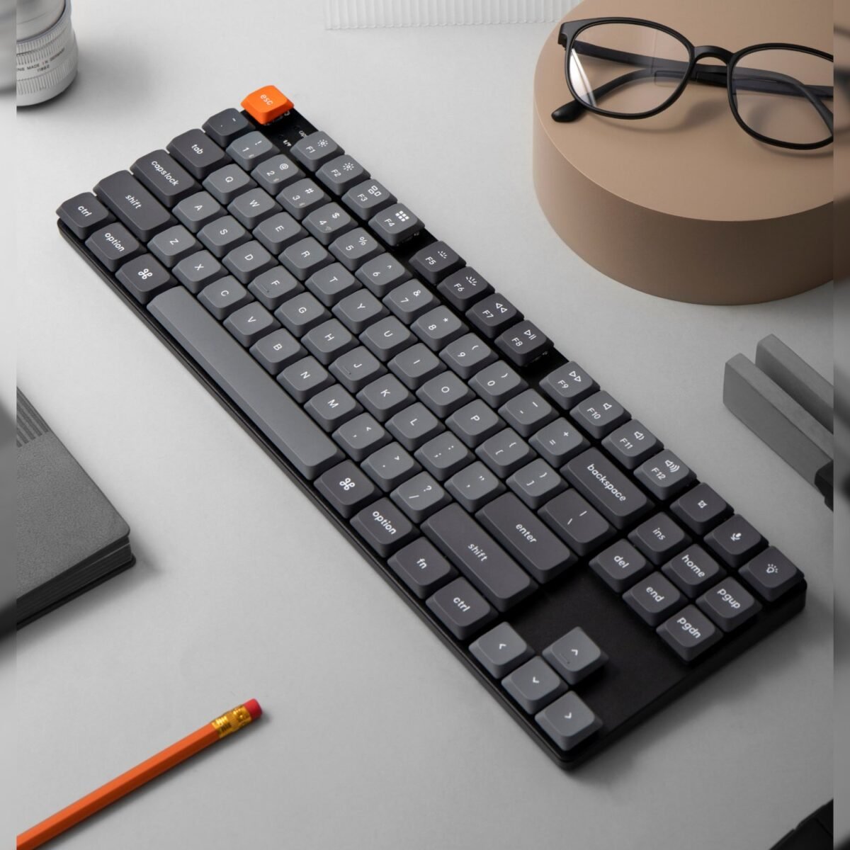 Keychron_K1M-H1_wr_03a Keychron K1 Max QMK/VIA 80% Wireless Custom Mechanical Keyboard | RED Switches - Image 3