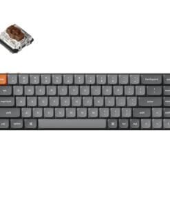 Keychron K7 Max QMK/VIA 65% Wireless Custom Mechanical Keyboard | BROWN Switches