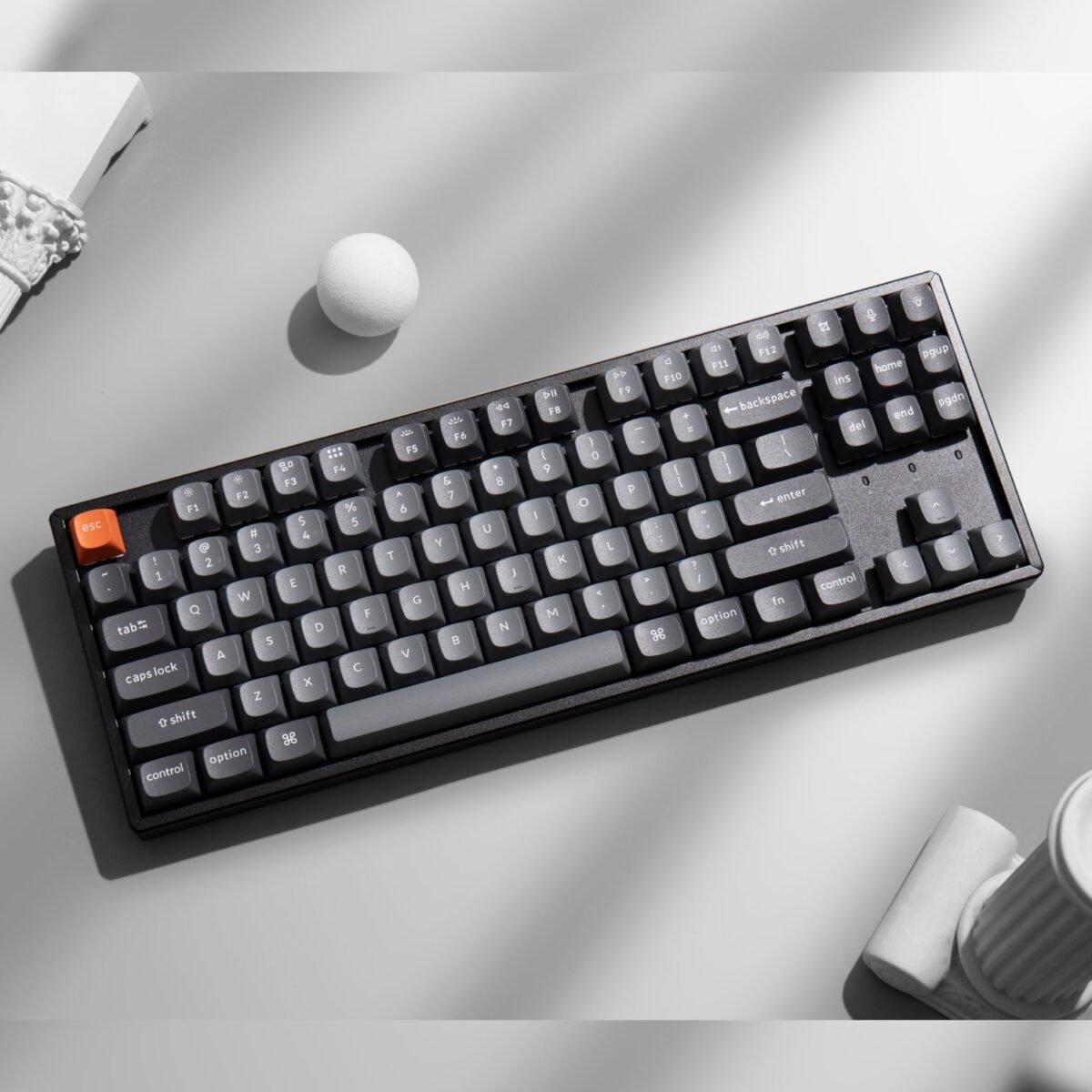 Keychron_K8M-J3_wr_05a Keychron K8 Max QMK Wireless Custom Mechanical Keyboard | BROWN Switches - Image 5