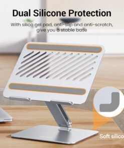 Alternative view of UGREEN Adjustable Laptop Stand (Silver)