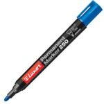 Luxor 250 Blue Permanent Marker (Bullet Tip - Box 10)