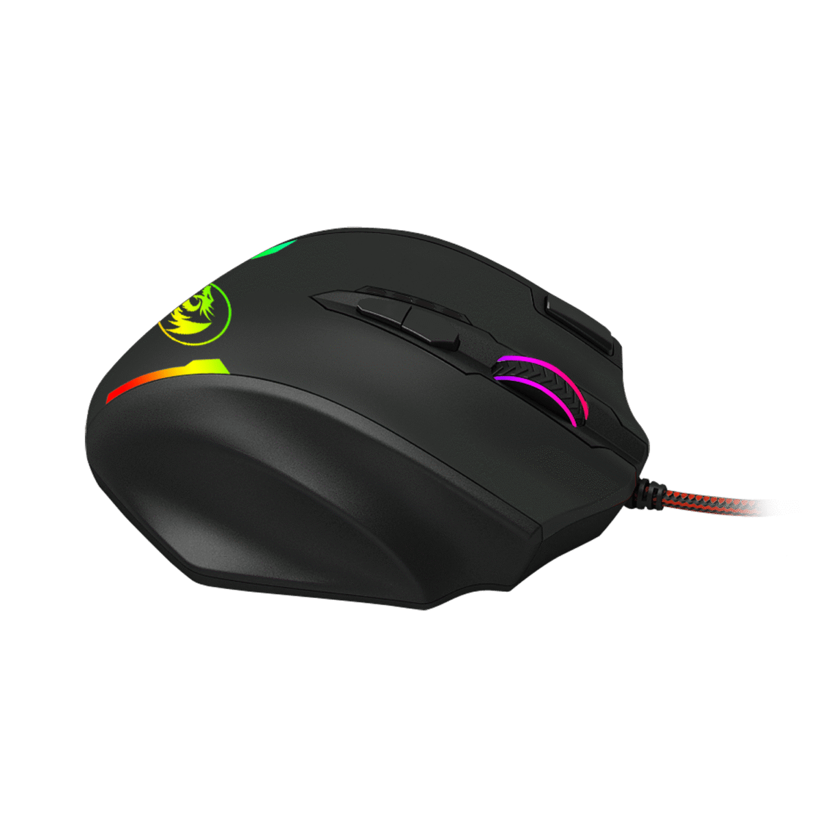 M908-7 REDRAGON IMPACT 12400DPI MMO Gaming Mouse - Black - Image 7