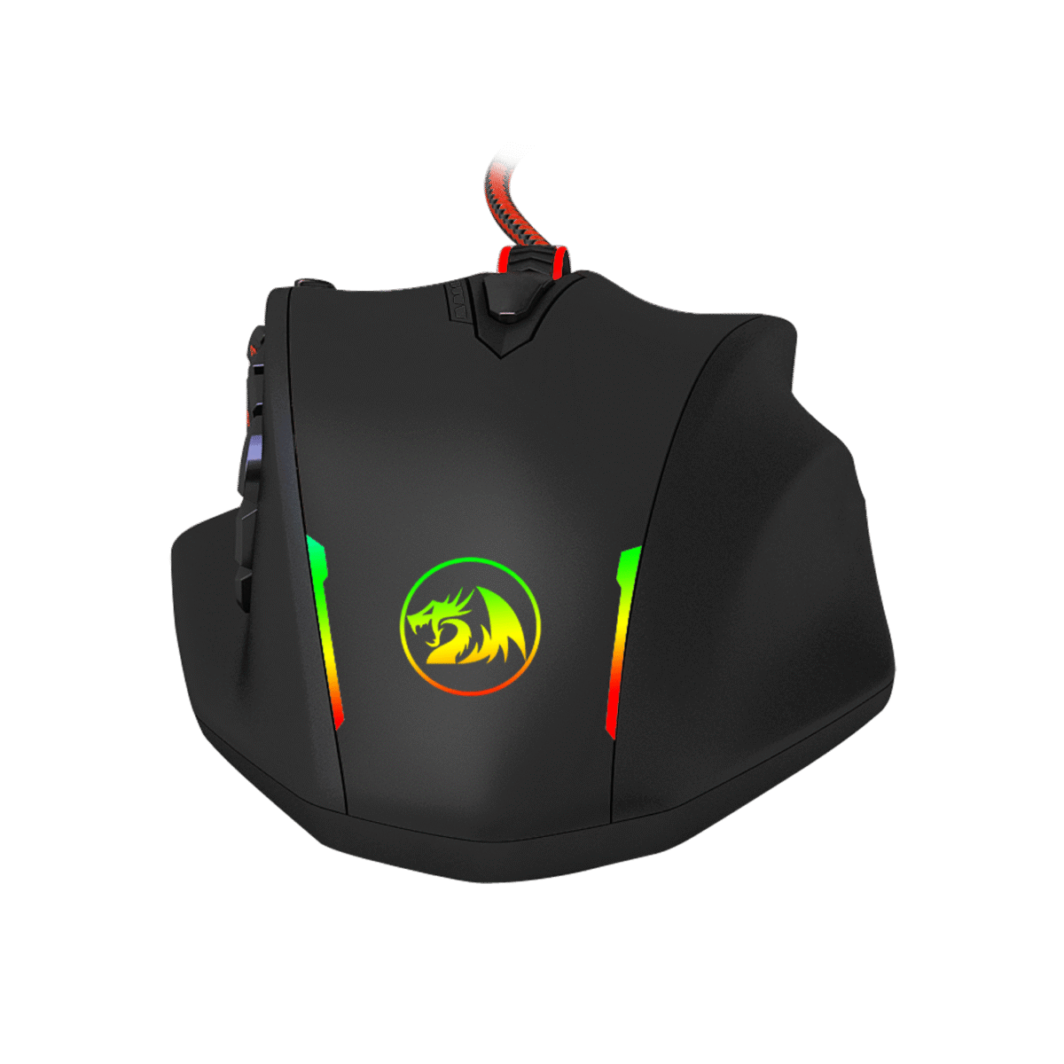 M908-8 REDRAGON IMPACT 12400DPI MMO Gaming Mouse - Black - Image 8
