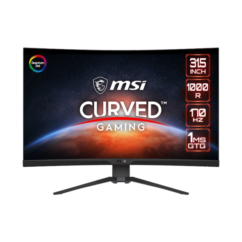 MAG325CQRF-QD_wr_01 MSI MAG 325CQRF-QD 31.5″ WQHD VA 170Hz 1ms Curved Gaming Monitor - Image 1