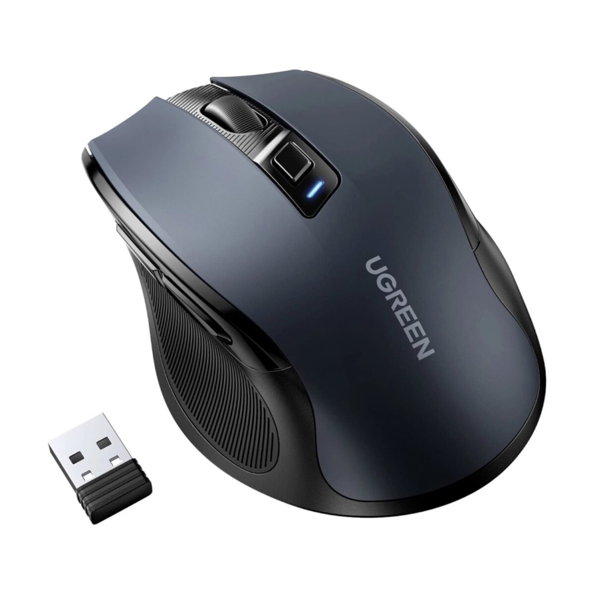 MU006-90855_UGreen-MU006-2.4GHz-Wireless-Optical-Mouse-Black_wr_02 UGreen MU006 2.4GHz Wireless Optical Mouse – Black - Image 2
