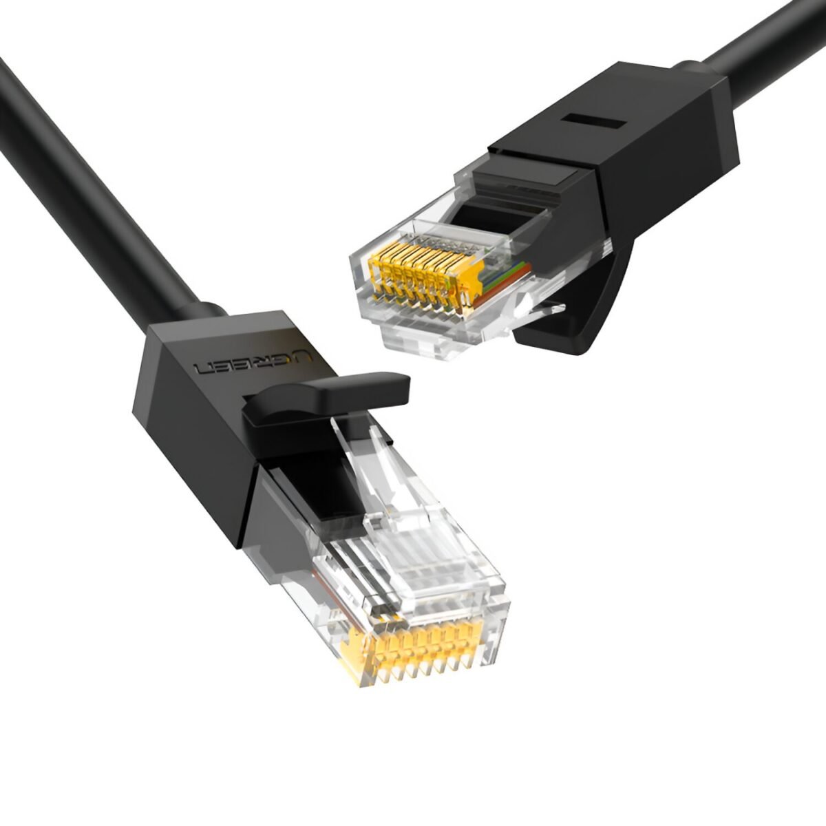 NW102-20158-wr-05 UGREEN NW102-20160 Cat6 UTP Ethernet Cable 2m - Black - Image 2