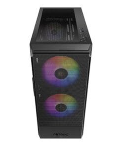 Alternative view of Antec NX416L ATX | Micro-ATX | ITX ARGB Mid-Tower Gaming Chassis - Black