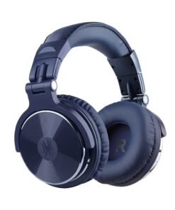 Oneodio Pro 10 Professional Wired Over Ear DJ and Studio Monitoring Headphones - Dark Blue