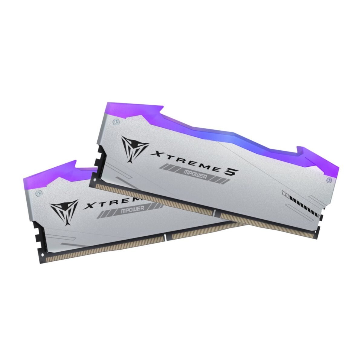 PATRIOT_PVXR532G60C30KM_wr_02a Patriot Viper Xtreme 5 RGB MPower 32GB 6000MHz DDR5 Desktop Gaming Memory Kit - Silver - Image 2