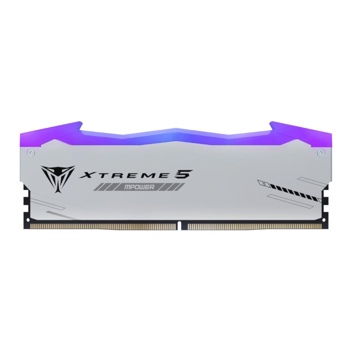 PATRIOT_PVXR532G60C30KM_wr_03a Patriot Viper Xtreme 5 RGB MPower 32GB 6000MHz DDR5 Desktop Gaming Memory Kit - Silver - Image 3