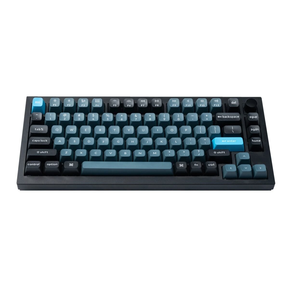 PBT-45_Keychron-Double-Shot-KSA-PBT-Keycap-Set-Dark-Grey-Blue_wr_02 Keychron Double Shot KSA PBT Keycap Set - Dark Grey/Grey/Blue - Image 2