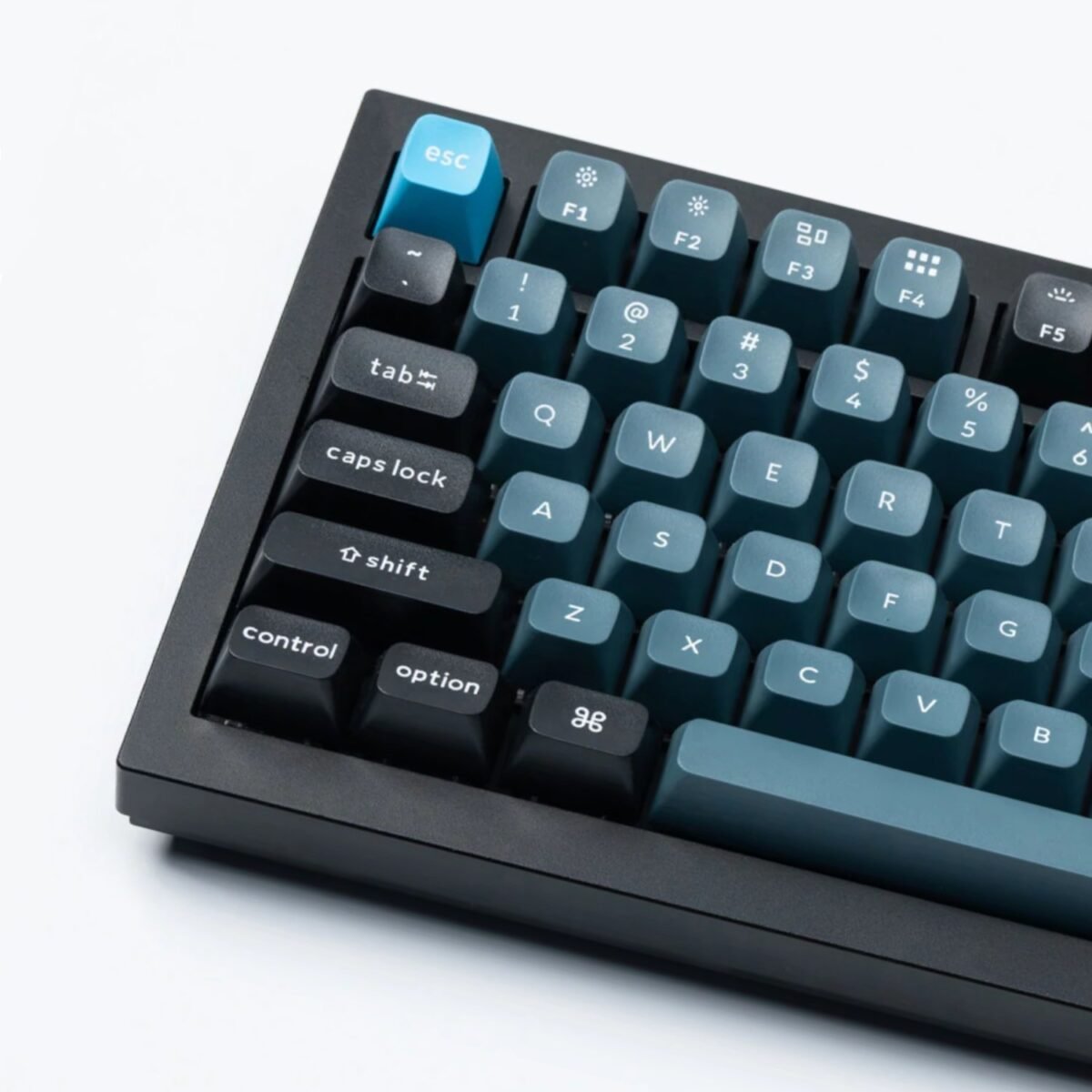 PBT-45_Keychron-Double-Shot-KSA-PBT-Keycap-Set-Dark-Grey-Blue_wr_03 Keychron Double Shot KSA PBT Keycap Set - Dark Grey/Grey/Blue - Image 3