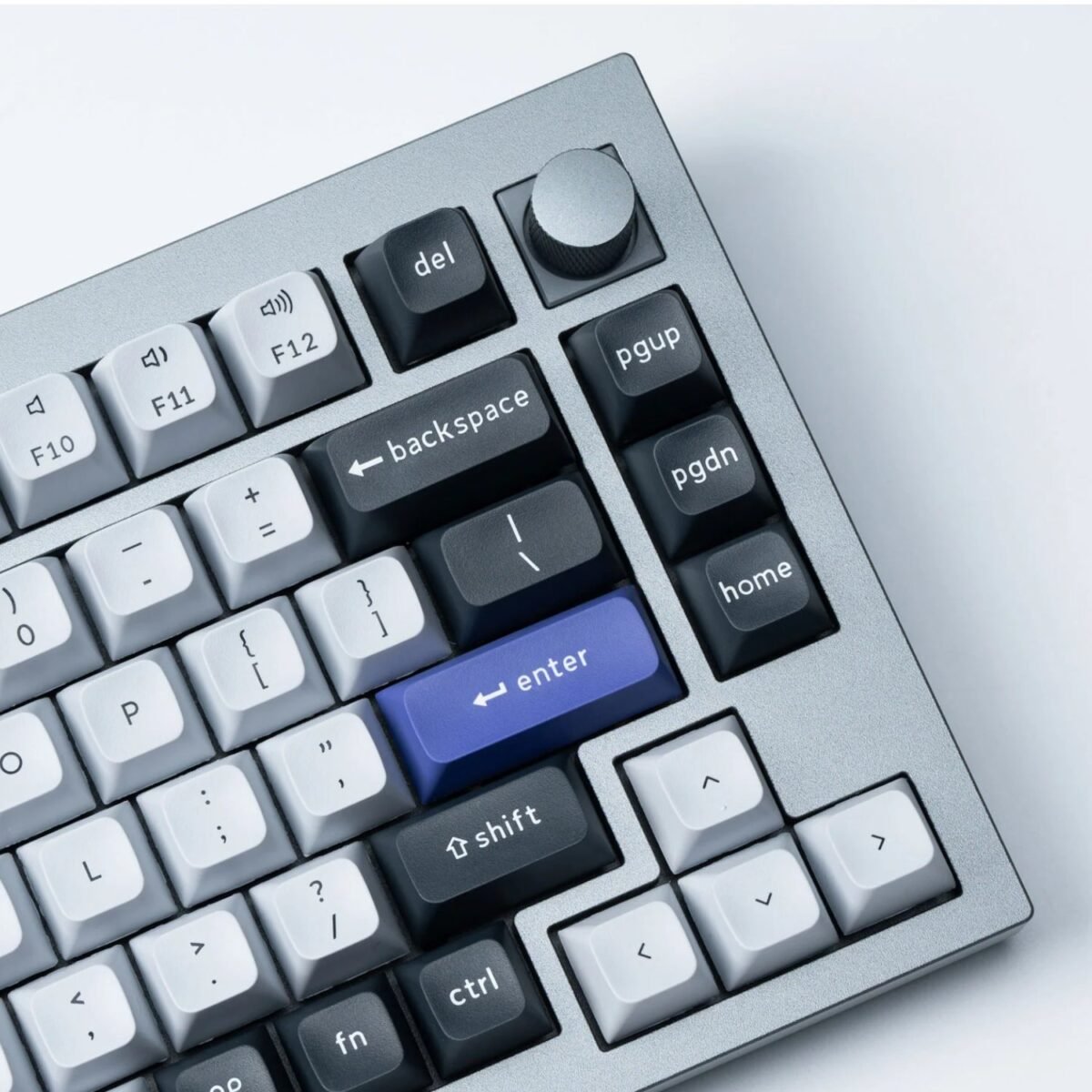 PBT-46_Keychron-Double-Shot-KSA-PBT-Keycap-Set-Dark-Grey-White-Smoke_wr_02a Keychron Double Shot KSA PBT Keycap Set - Dark Grey/White Smoke - Image 2