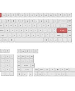 Keychron Double Shot PBT OSA Full Keycap Set - Black/White