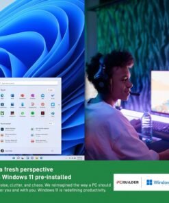 Alternative view of PCBuilder Intel i5-12400 HOME MASTER Windows 11 Desktop PC