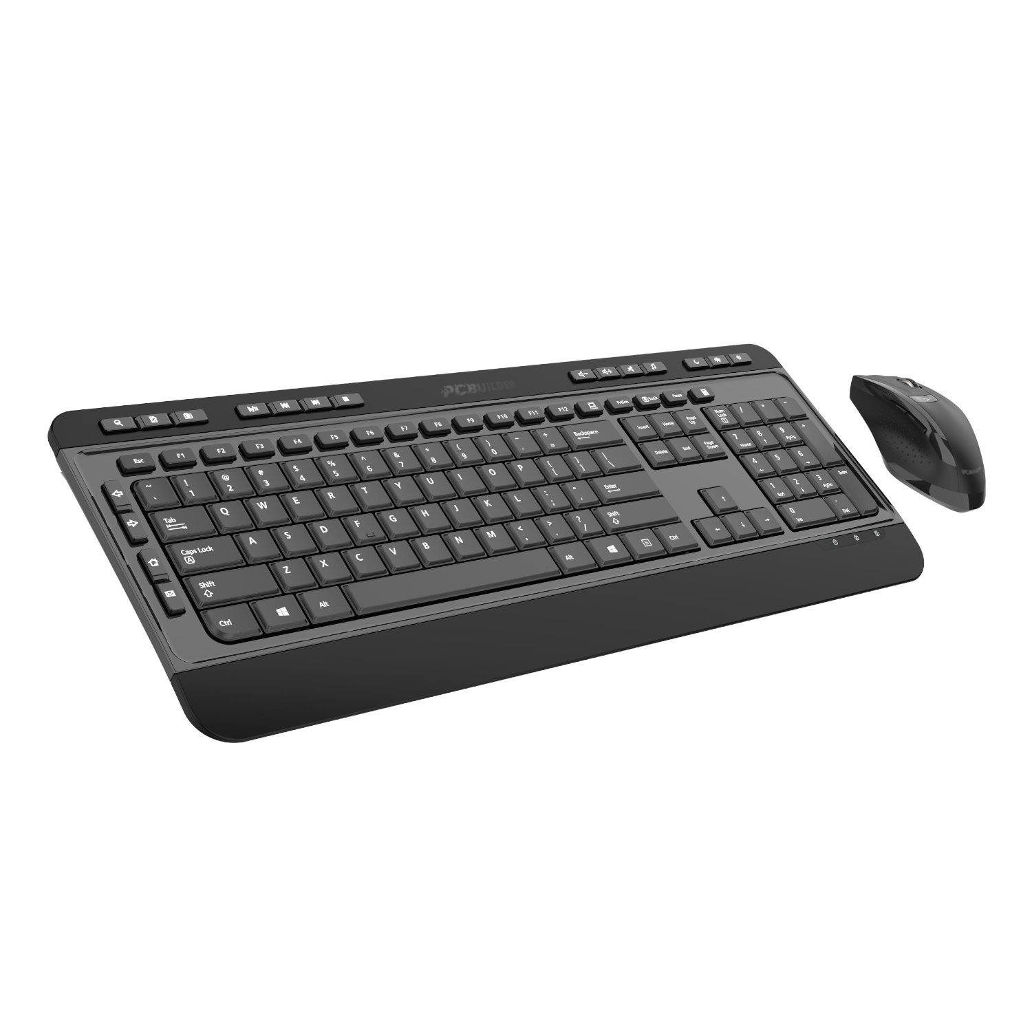 PCBuilder ALPHA Silent Wireless Keyboard and Mouse Combo - Image 2