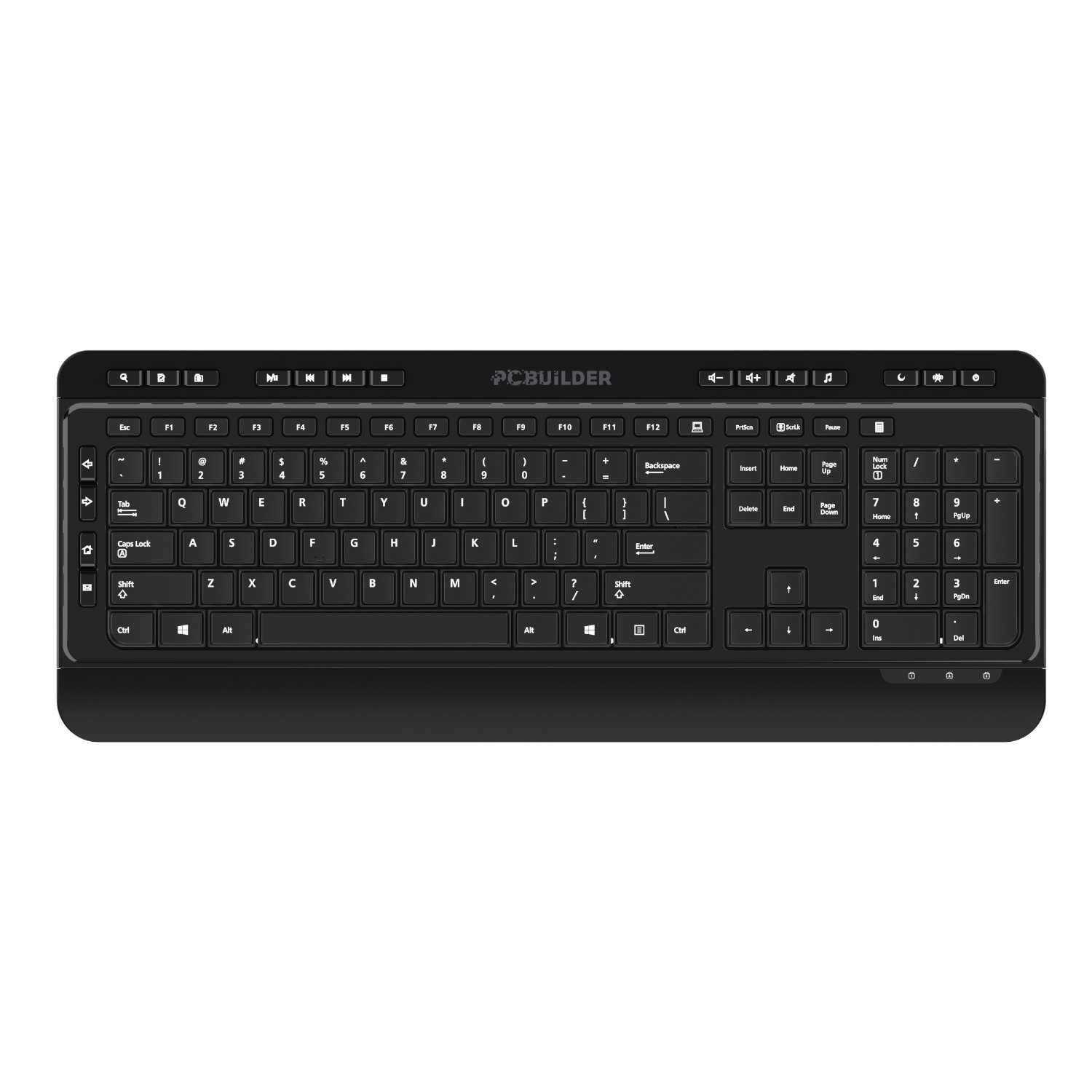 PCBuilder ALPHA Silent Wireless Keyboard and Mouse Combo - Image 3
