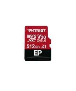 Patriot EP V30 A1 512GB Micro SDXC Card + Adapter