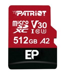 Patriot EP V30 A2 512GB Micro SDXC Memory Card (Without Adapter)