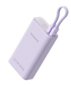Alternative view of Romoss PHA10 10000mAh 22.5W Fast Charge Power Bank – Purple
