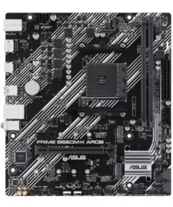 Alternative view of Asus PRIME B550M-K ARGB AM4 M-ATX Motherboard