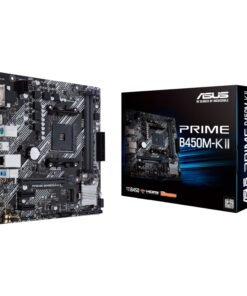 ASUS PRIME B450M-K II mATX Motherboard - AM4, DDR4, HDMI, M.2, USB3.2