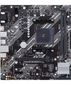 Alternative view of ASUS PRIME B450M-K II mATX Motherboard - AM4, DDR4, HDMI, M.2, USB3.2