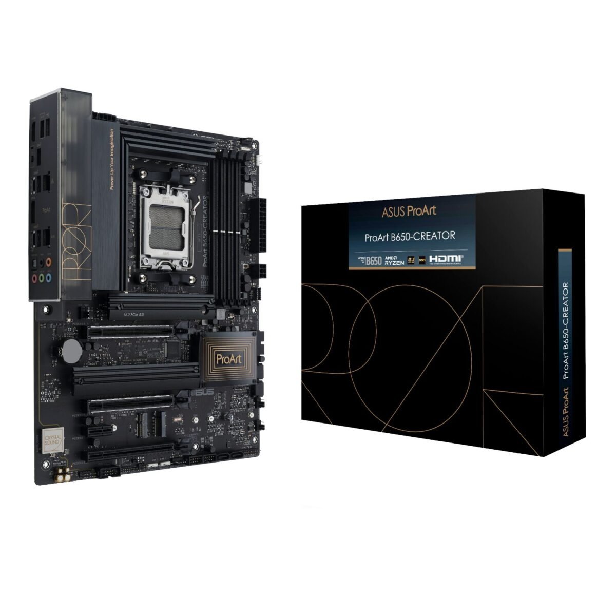 PROARTB650-CREATOR-WR-01 ASUS ProArt B650-Creator AMD AM5 ATX Motherboard - Image 1