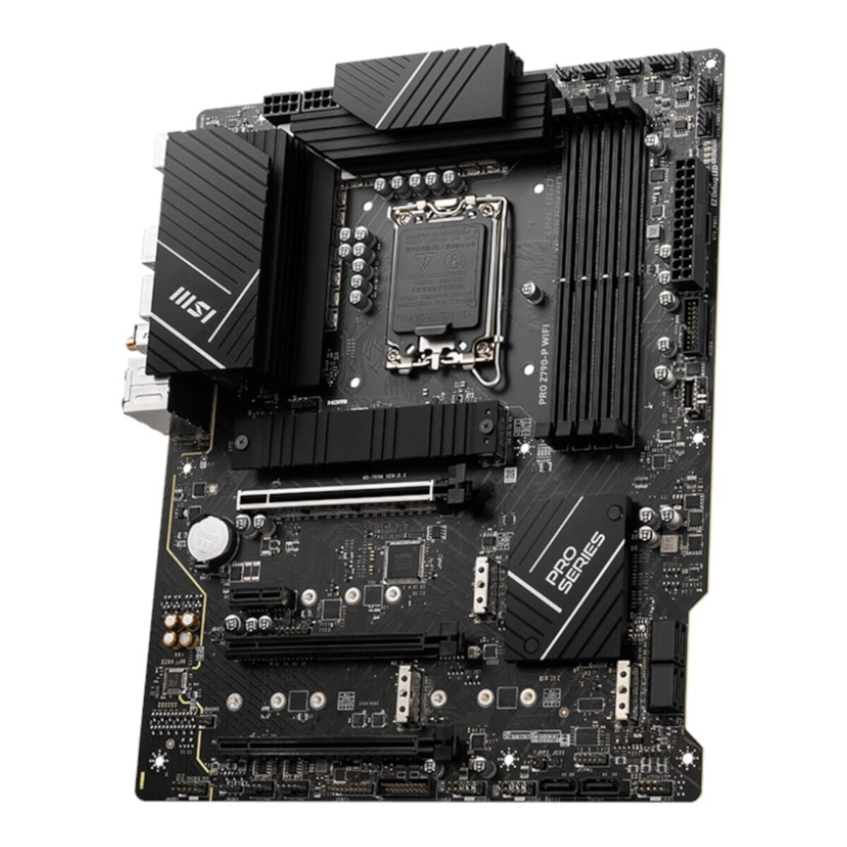 PROZ790-PWIFI-WR-03 MSI PRO Z790-P WIFI Motherboard – Intel Z790, Wi-Fi 6E, DDR5, ATX - Image 3