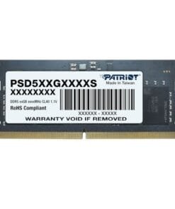 Patriot Signature Line DDR5 16GB 4800MHz Single Rank SODIMM Notebook Memory