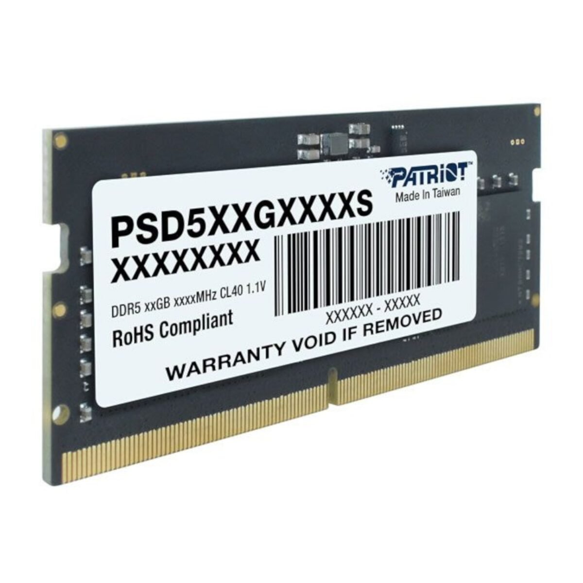 PSD516G560081S_Patriot-Signature-Line-16GB-5600MHz-DDR5-SODIMM-Notebook-Memory_wr_03 Patriot Signature Line 16GB 5600MHz DDR5 SODIMM Notebook Memory - Image 3