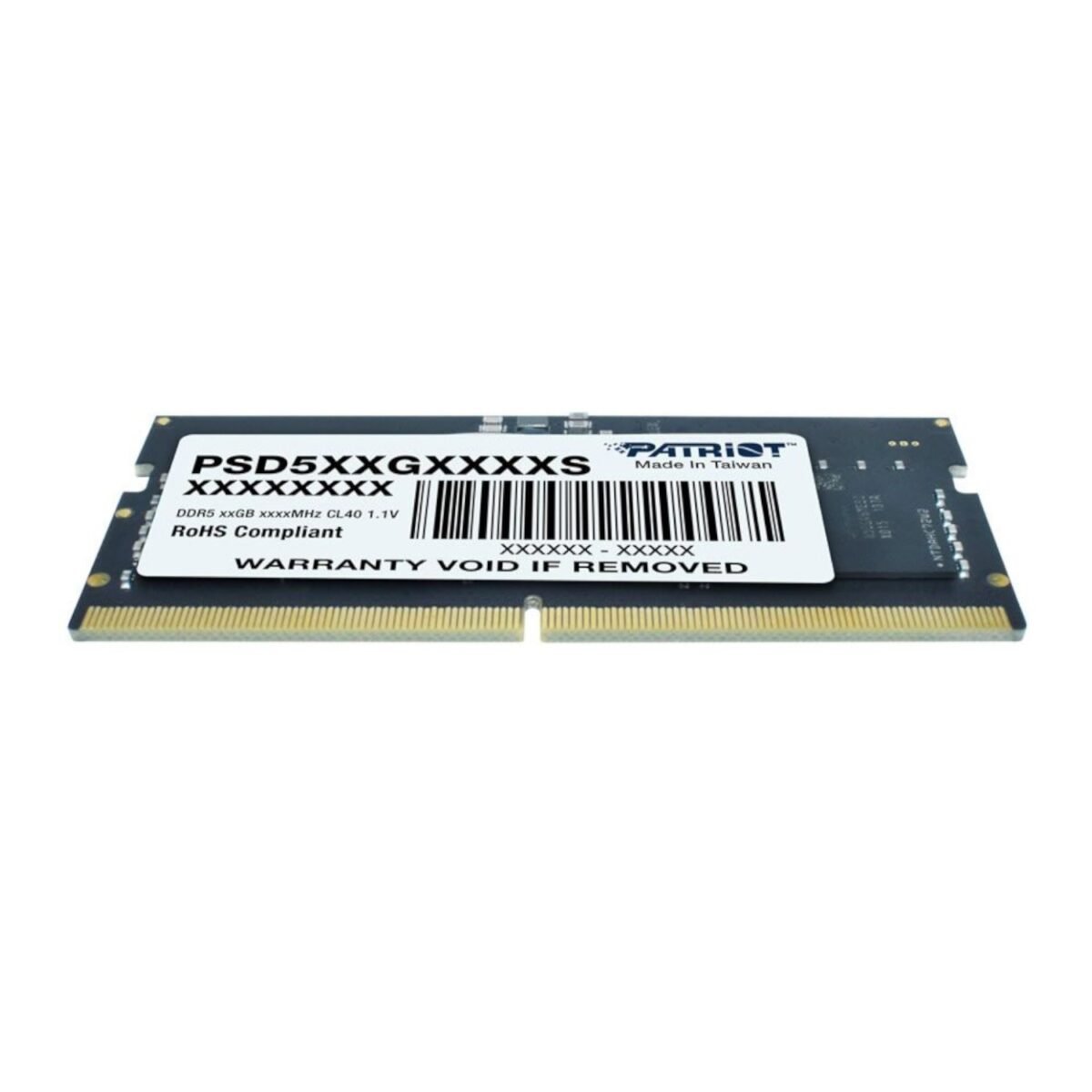 PSD516G560081S_Patriot-Signature-Line-16GB-5600MHz-DDR5-SODIMM-Notebook-Memory_wr_04 Patriot Signature Line 16GB 5600MHz DDR5 SODIMM Notebook Memory - Image 4