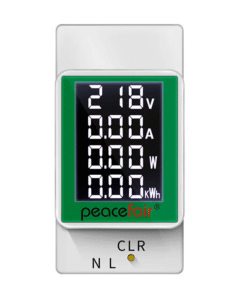 Peacefair PZEM-008 4-In-1 Multifunctional AC Digital Din Energy Meter