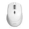 Port Connect Silent 1600DPI 3 Button Wireless Mouse - White