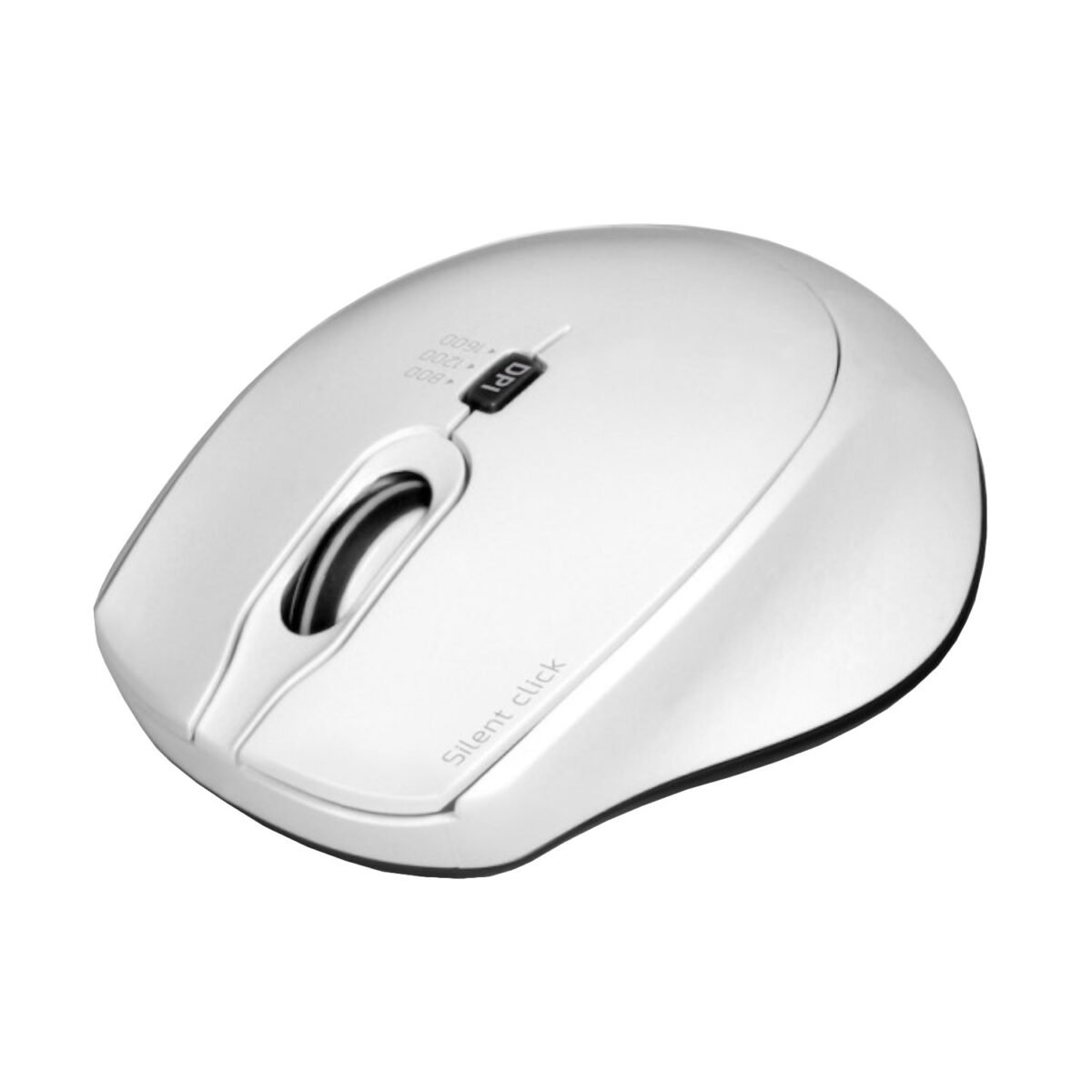 Port_900714_wr_02b Port Connect Silent 1600DPI 3 Button Wireless Mouse - White - Image 2