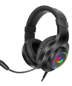 REDRAGON Over-Ear HYLAS Aux (Mic and Headset)|USB (Power Only)
RGB Gaming Headset - Black