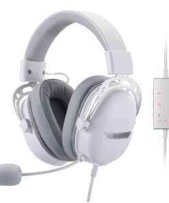 REDRAGON Over-Ear AURORA Gaming Headset - White