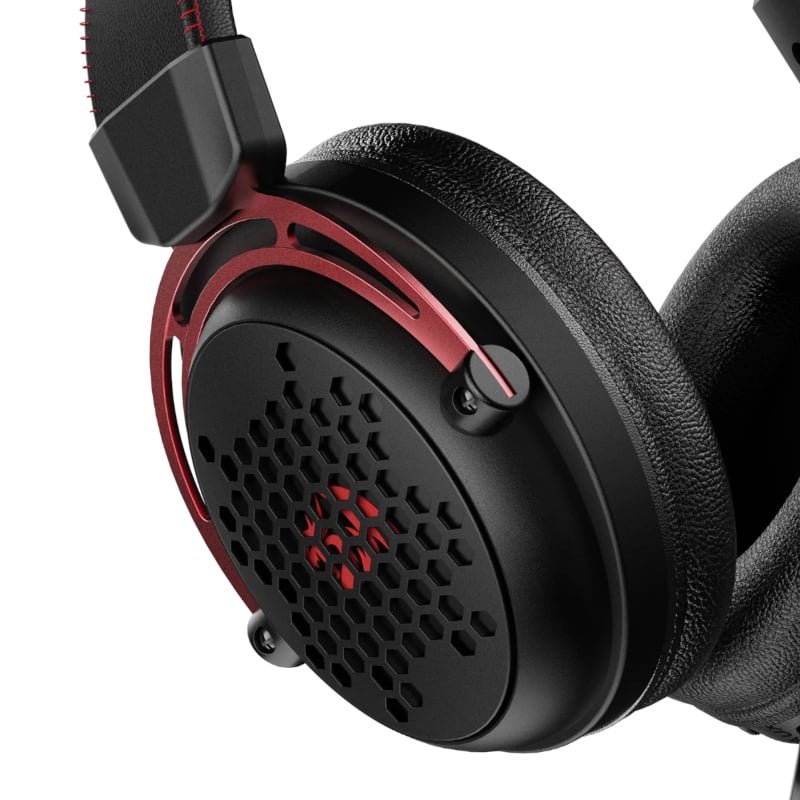 RD-H386_wr_03a REDRAGON Over-Ear DIOMEDES Honeycomb 3.5mm AUX Gaming Headset - Black - Image 3