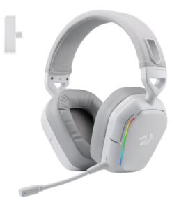 Redragon H868 RGB Wireless Gaming Headset - White