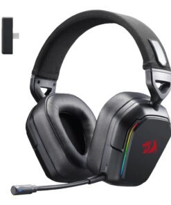 Redragon H868 RGB Wireless Gaming Headset - Black