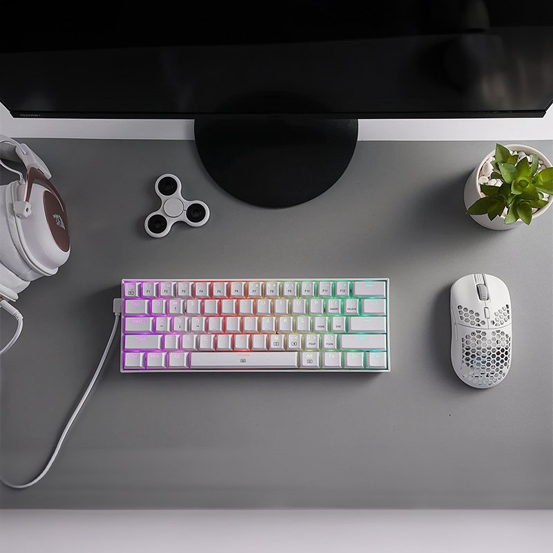 RD-K630W-RGB_wr_02-1 REDRAGON DRAGONBORN Wired Mechanical Keyboard RGB
67Key Design - White - Image 7